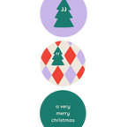 Adventskalender Bundle - Peek-a-Boo Baubles, Rot / Pink