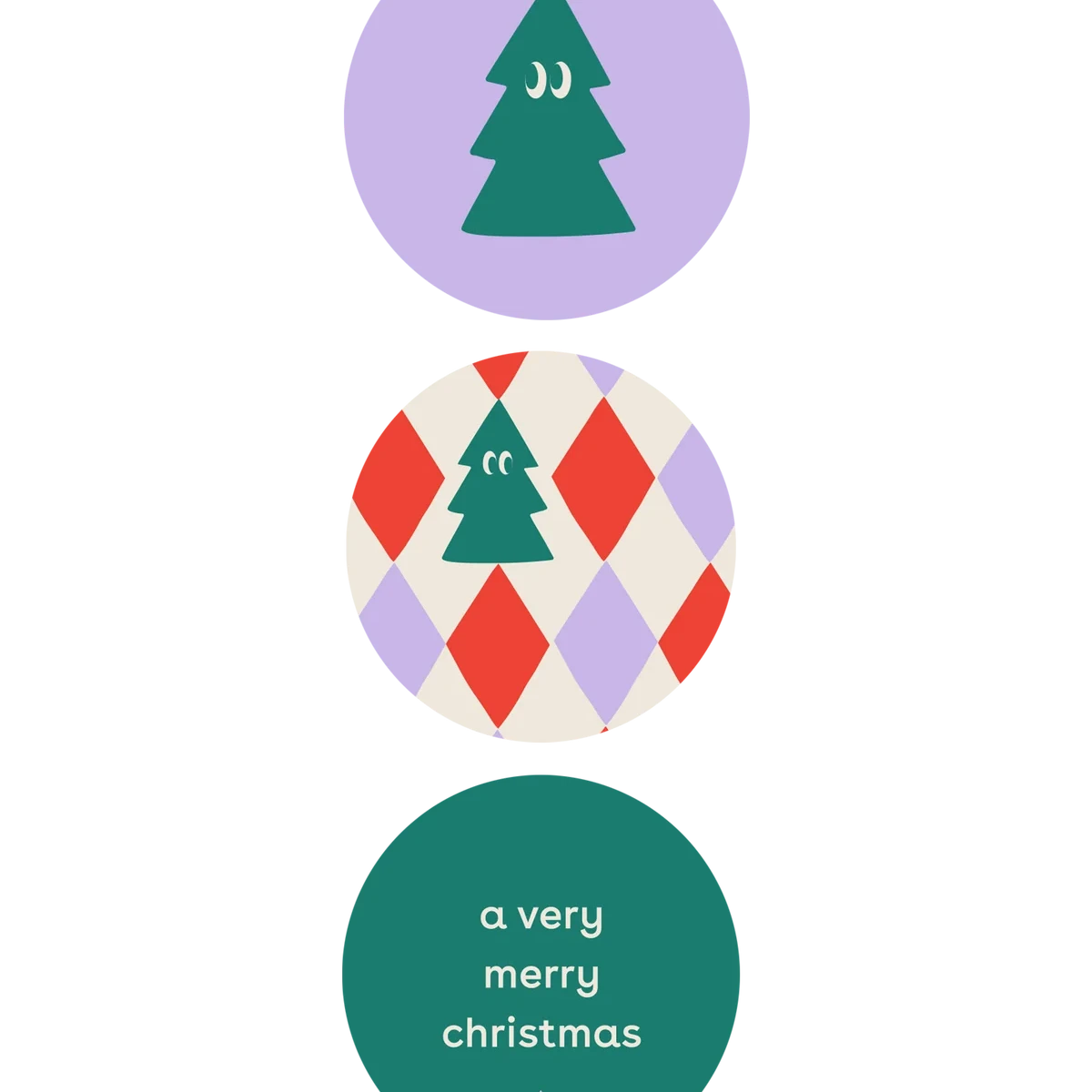 Adventskalender Bundle - Peek-a-Boo Baubles, Rot / Pink