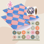 Adventskalender Bundle - Zirkus, Flamingo / Saphir / Mohnrot