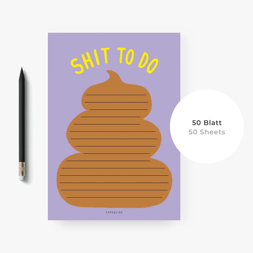 Notizblock / Shit To Do A5