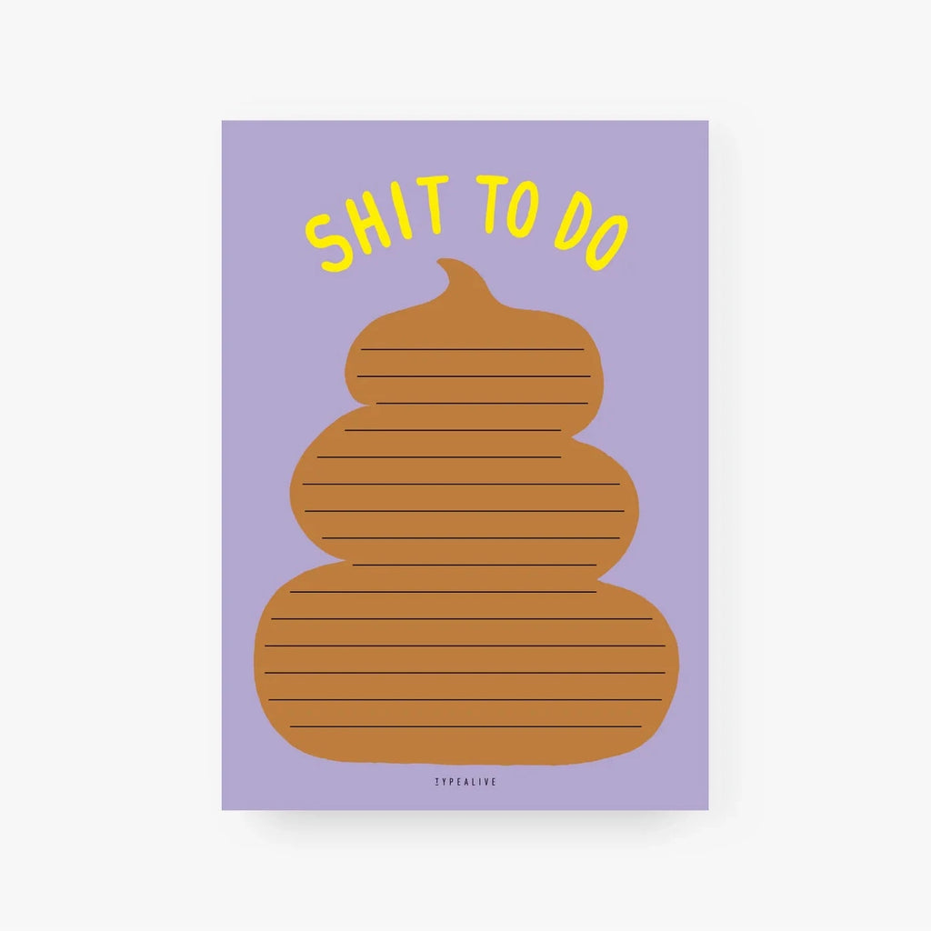 Notizblock / Shit To Do A5