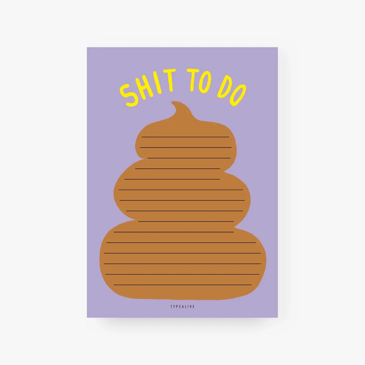 Notizblock / Shit To Do A5