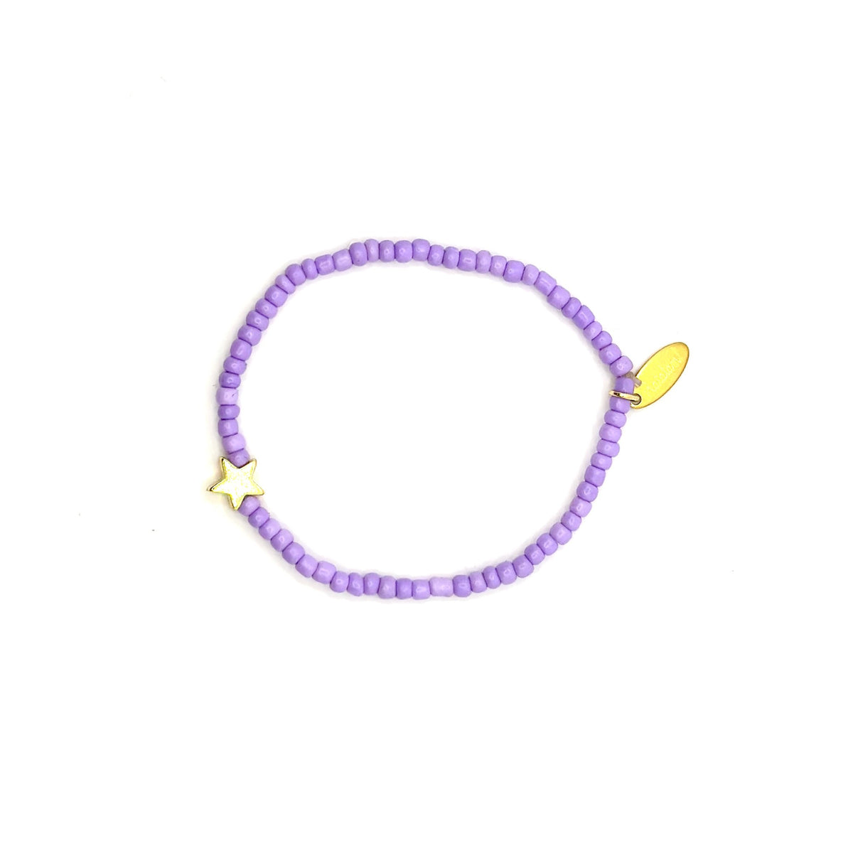 Armband Sterne, Farbe Violett