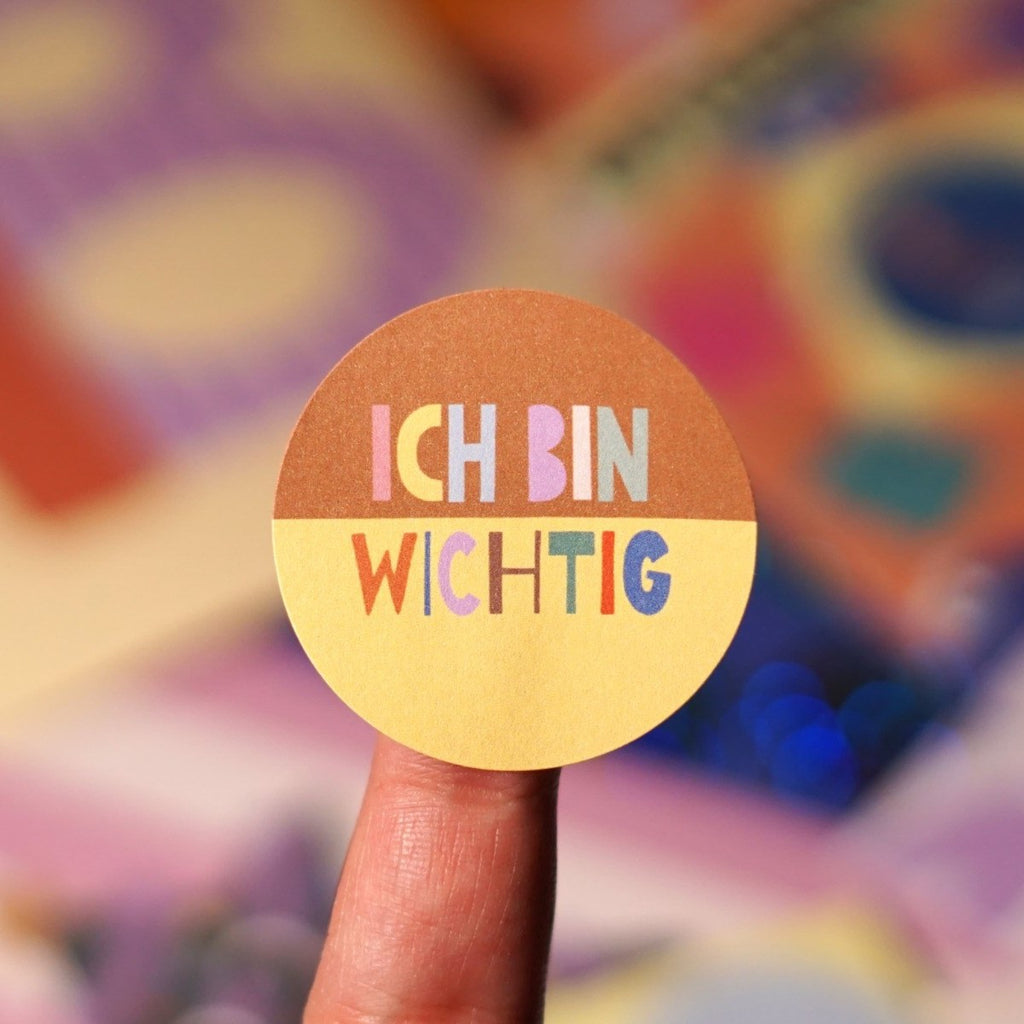 Einzelner Sticker