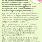 Ausgrabungsset Kristall, Kristall Rotquarz