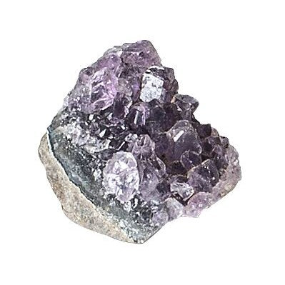 Violetter Amethyst-Kristall