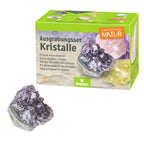 Verpackung Ausgrabungsset Kristall mit Amethyst