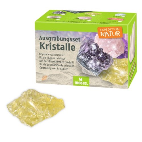 Ausgrabungsset Kristall, Kristall Citrin