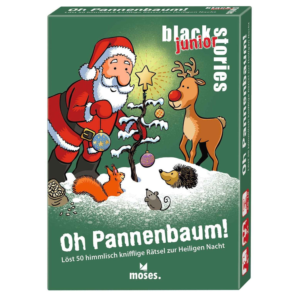 Schachtel black stories junior Oh Pannenbaum