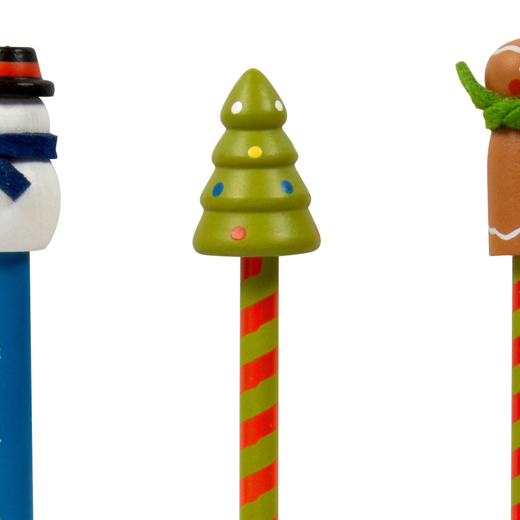 Bleistift mit Tannenbaum-Figur
