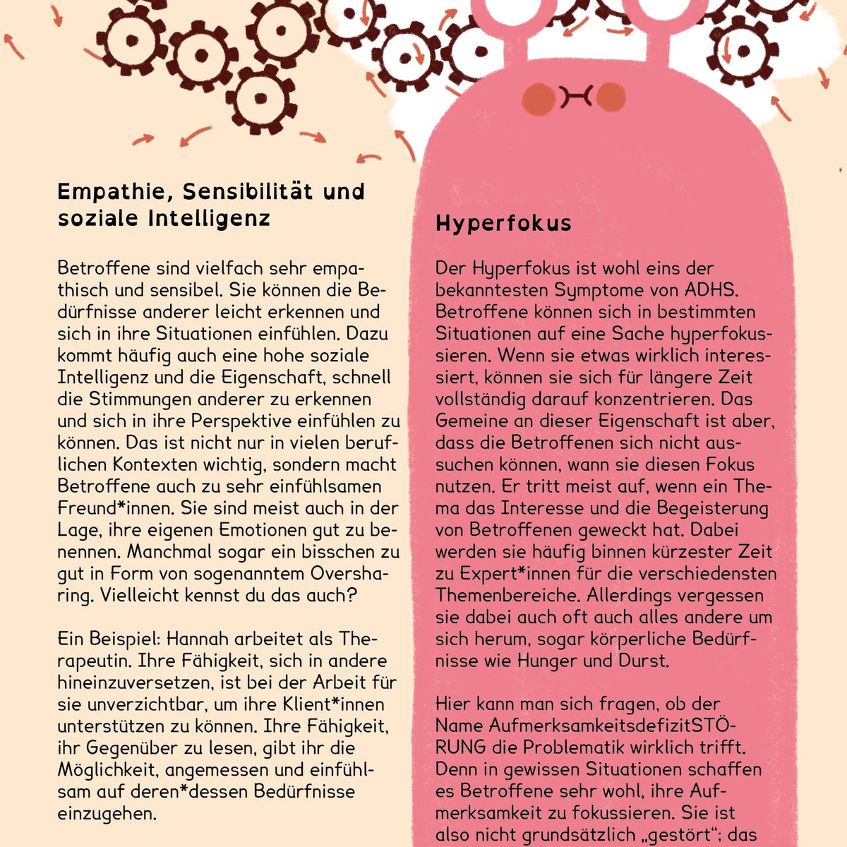 Seite zum Thema Hyperfokus
