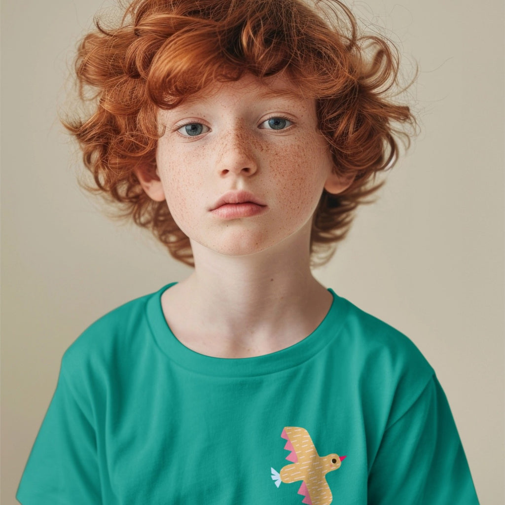 Love Bird auf einem Shirt
