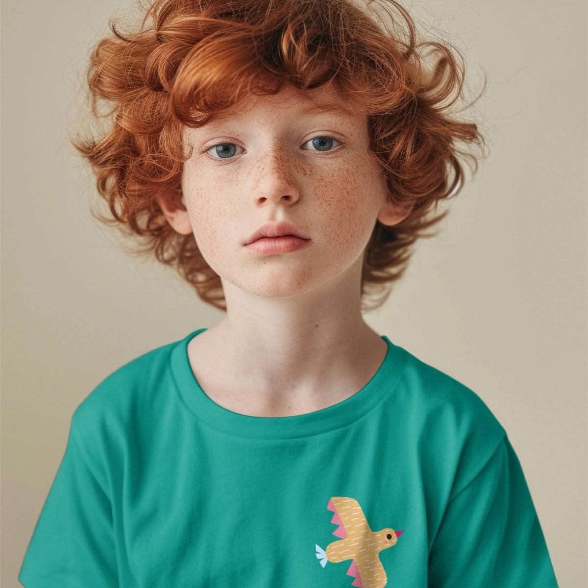 Love Bird auf einem Shirt