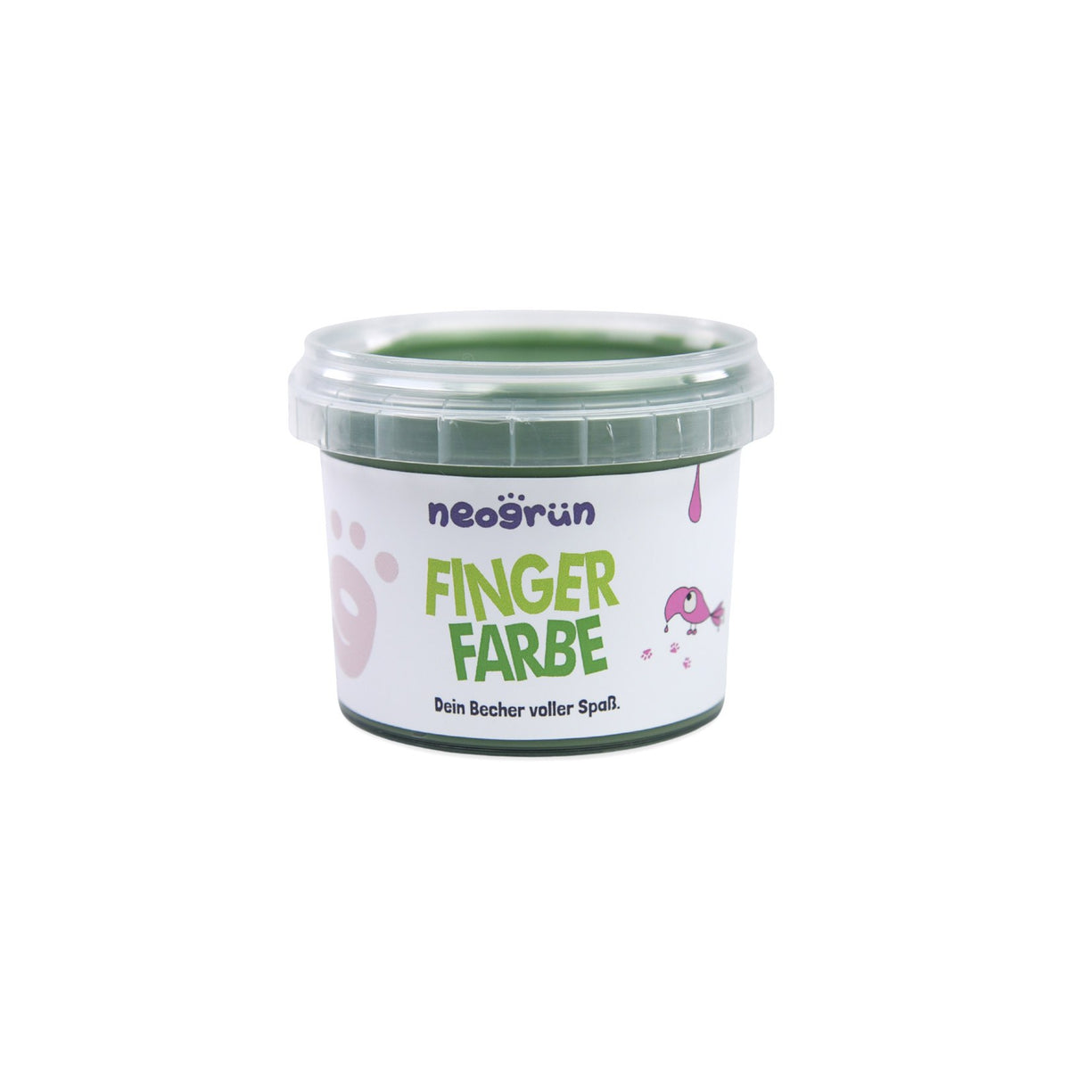 Fingerfarbe, 120 g, Farbe Grün