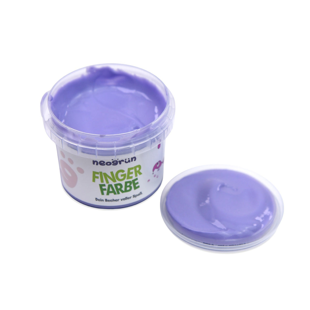 Fingerfarbe, 120 g, Farbe Violett