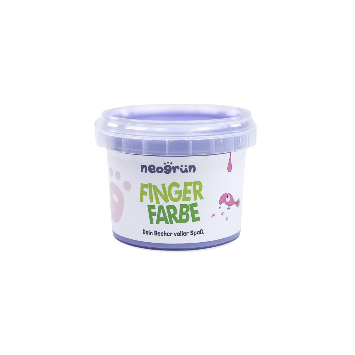 Fingerfarbe, 120 g, Farbe Violett