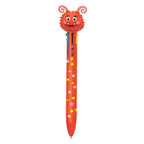 6-Farb-Gelschreiber Monster, Farbe Rot