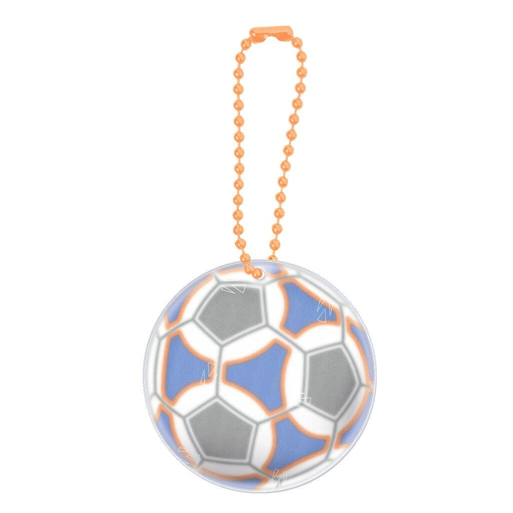 Reflektoranhänger in Fußballform