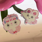 Sticker Autism und ADHS nebeneinander