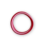 Haargummi Lulu in Rot und Rosa