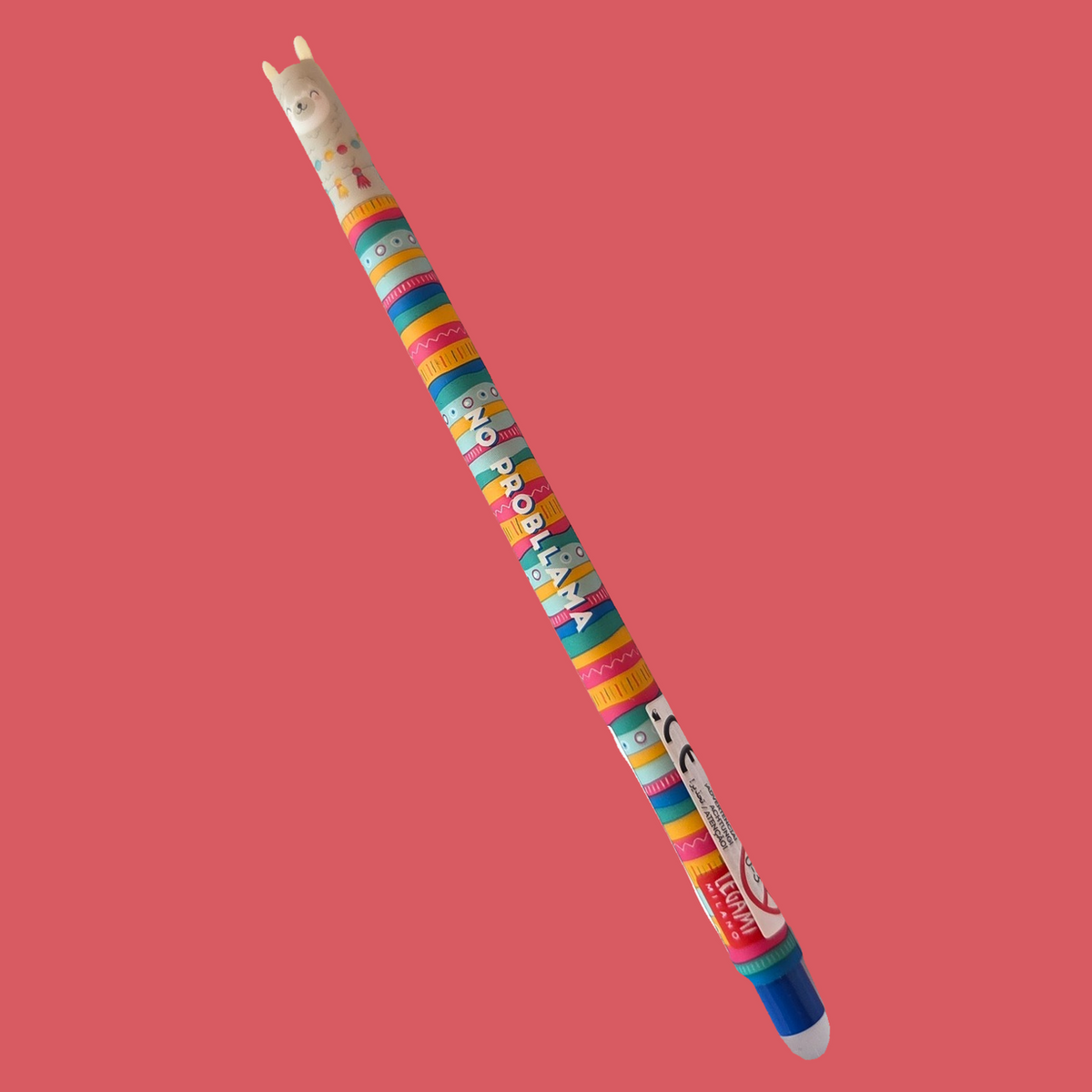 Löschbarer Gelstift mit Tierfigur, Lama