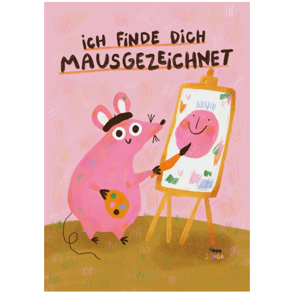 Print Mausgezeichnet, A4