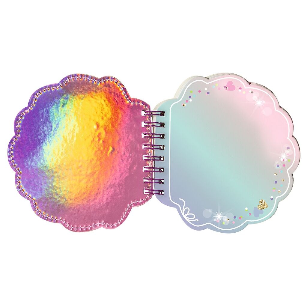 Mini-Notizbuch Muschel, Farbe Rosa