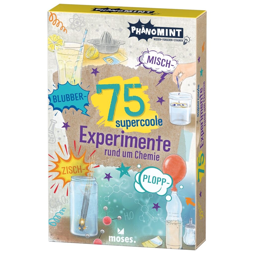 Verpackung 75 supercoole Blubber-Zisch-Misch-Plopp-Experimente