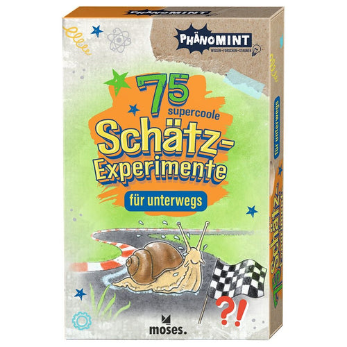 Verpackung 75 supercoole Schätz-Experimente für unterwegs