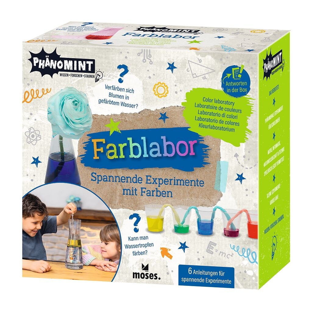 Verpackung Farblabor