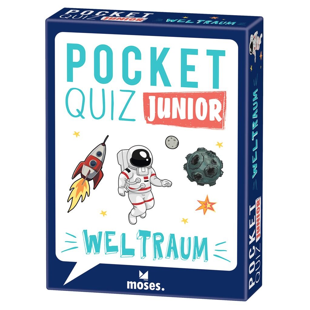 Verpackung Pocket Quiz junior Weltraum