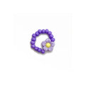 Ring Blumen, Farbe Violett