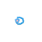 Ring Blumen, Farbe Blau
