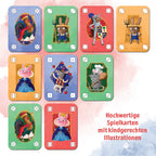 Illustrierte Spielkarten