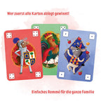 Kartenrückseite